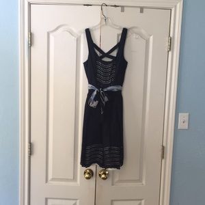 Navy Blue Dress